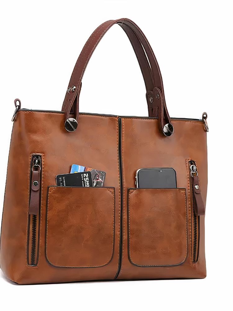 Winslet - Iconic Retro PU Leather Crossbody Handbag