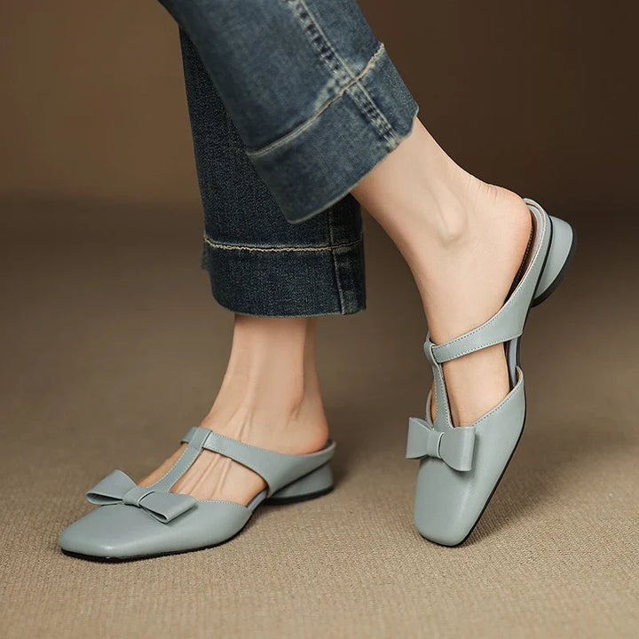 Alvera Leather Mules
