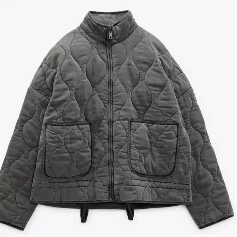Megan™ - Vintage Quilted Cotton Jacket