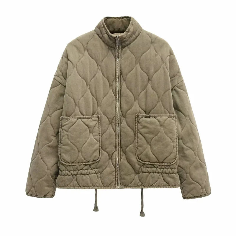 Megan™ - Vintage Quilted Cotton Jacket