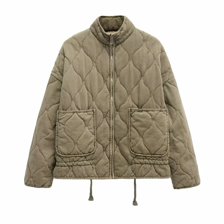Megan™ - Vintage Quilted Cotton Jacket