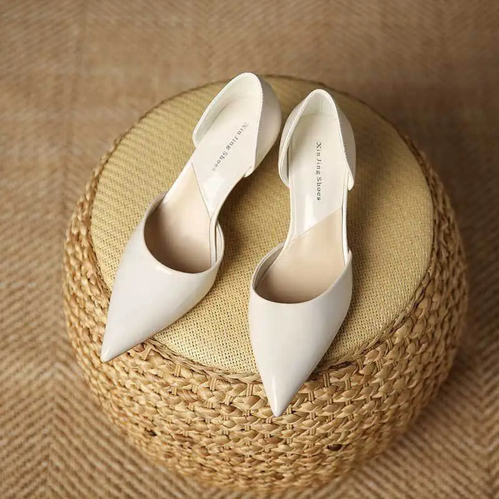 Aveline Leather Heels