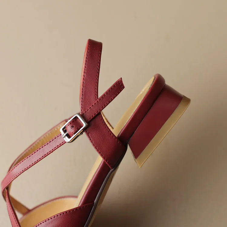 Mirelle Leather Flats