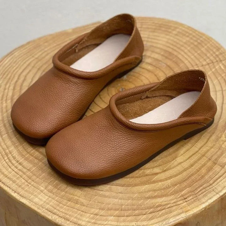 Savanna Leather Flats
