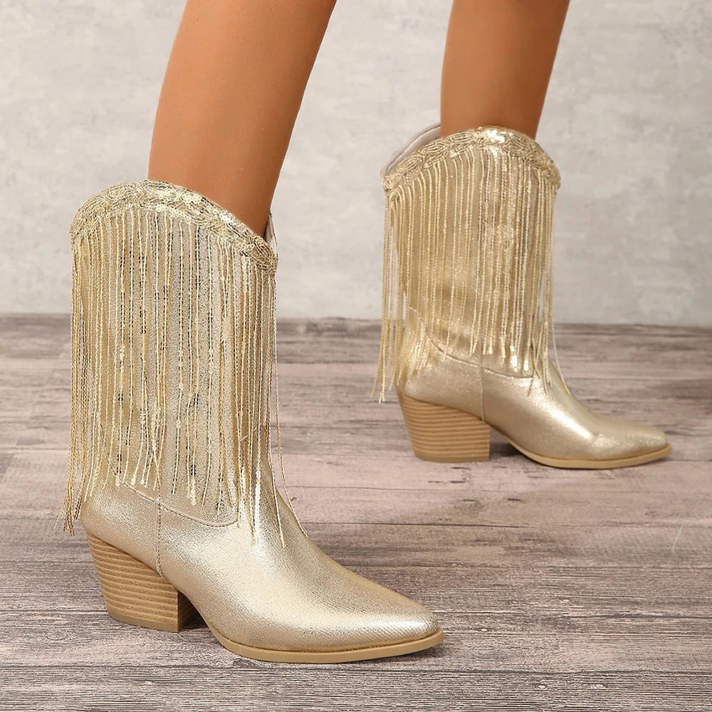Savanna Fringe Boots