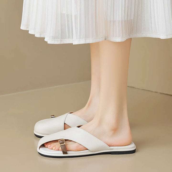 Sora Leather Sandals