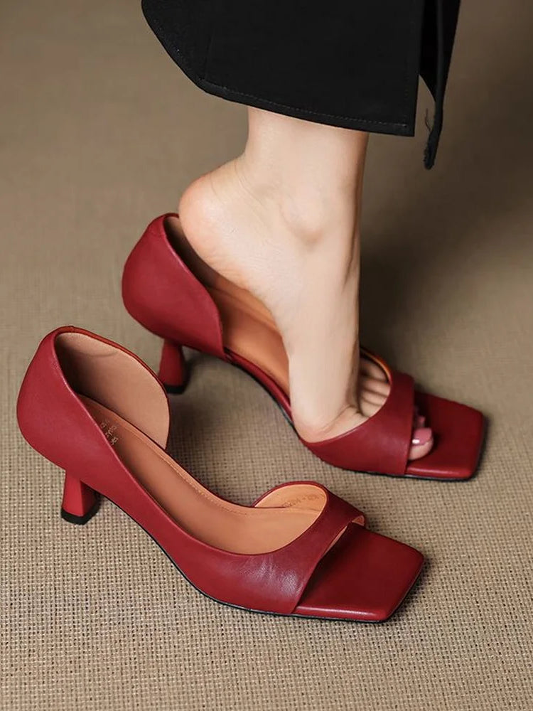 Valenti Leather Heels