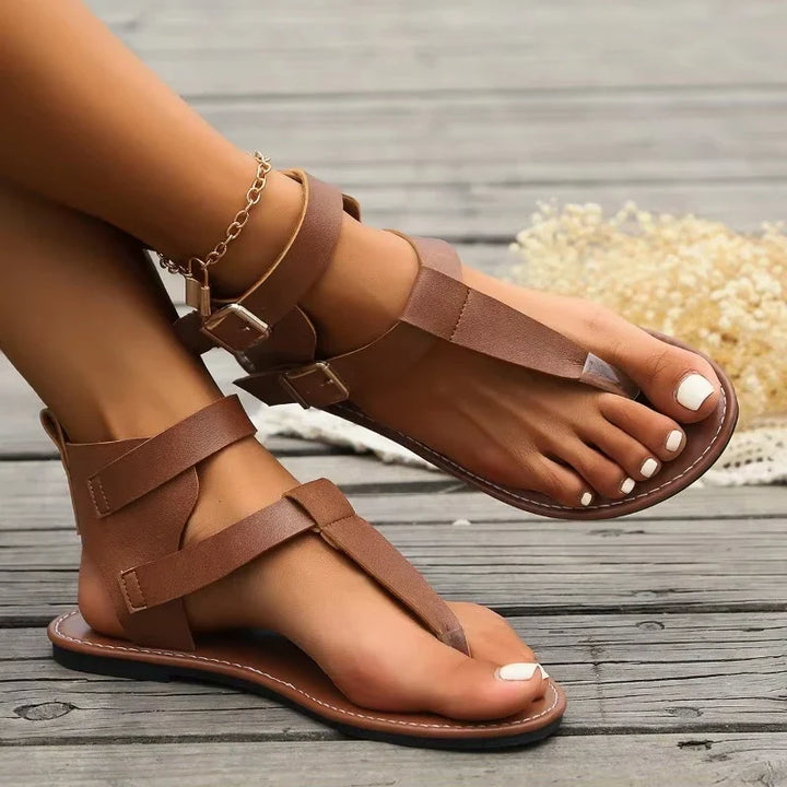 Avelyn Leather Sandals