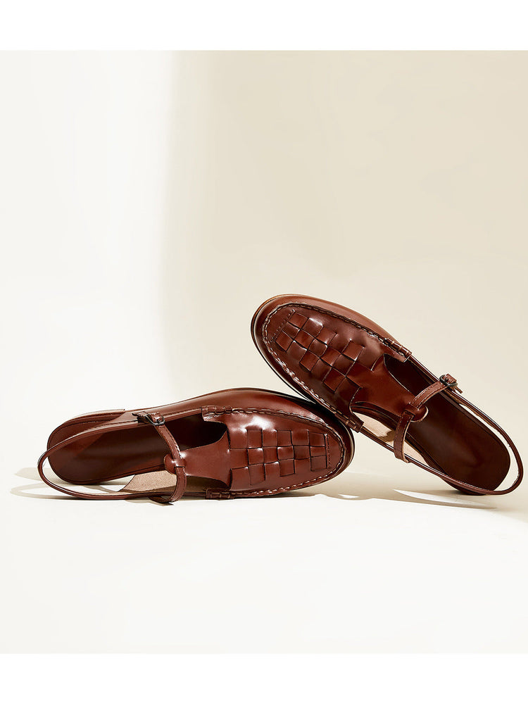 Eliara - Woven Charm Sandals