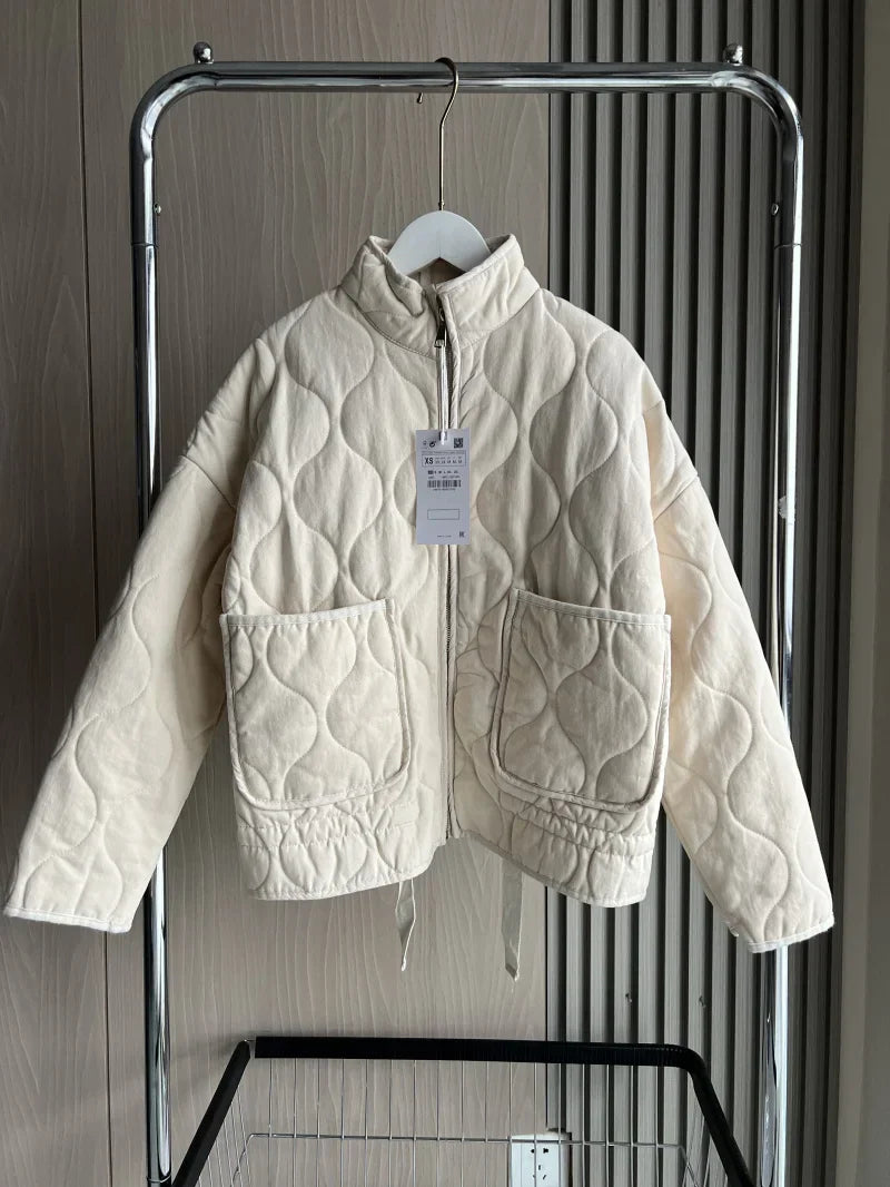 Megan™ - Vintage Quilted Cotton Jacket