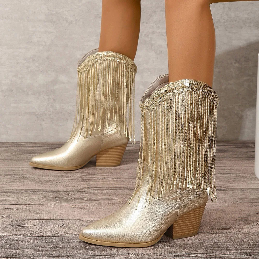 Savanna Fringe Boots