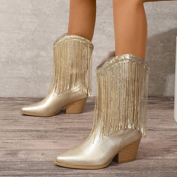 Savanna Fringe Boots