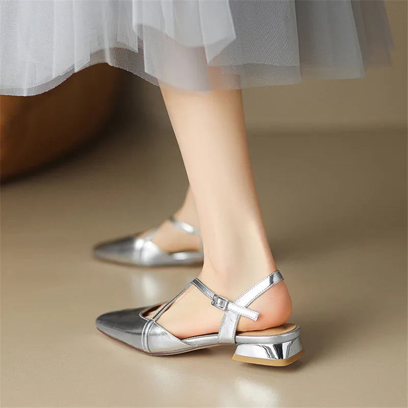 Mirelle Leather Flats