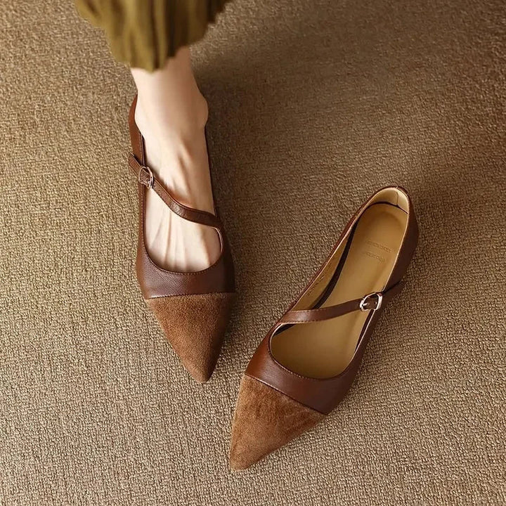 Roselyn Leather Flats