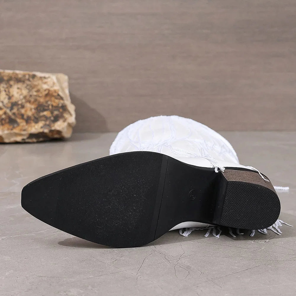 Savanna Fringe Boots