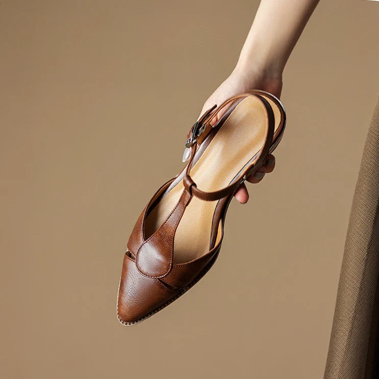 Serana Leather Heels