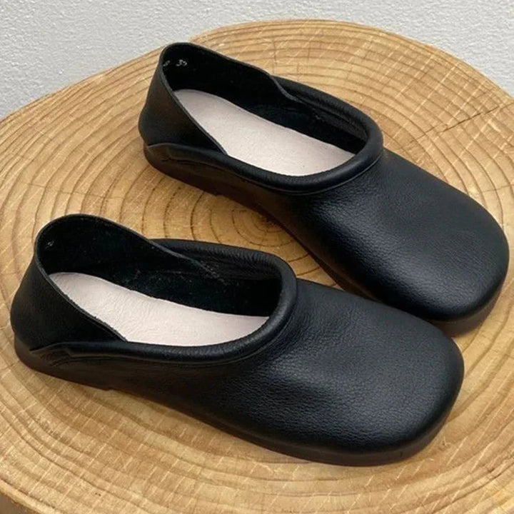Savanna Leather Flats