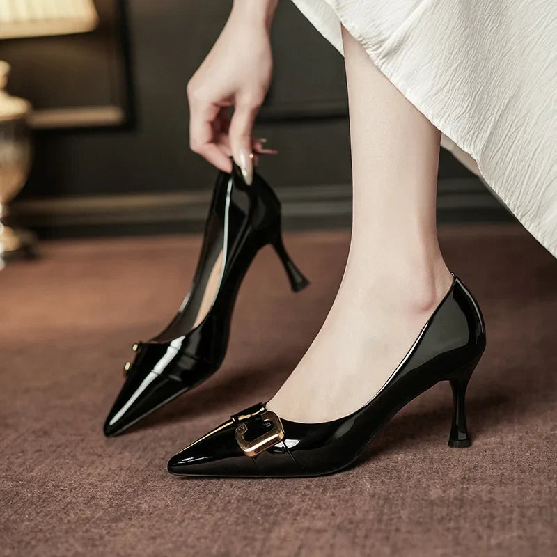 Carmina Patent Leather Heels