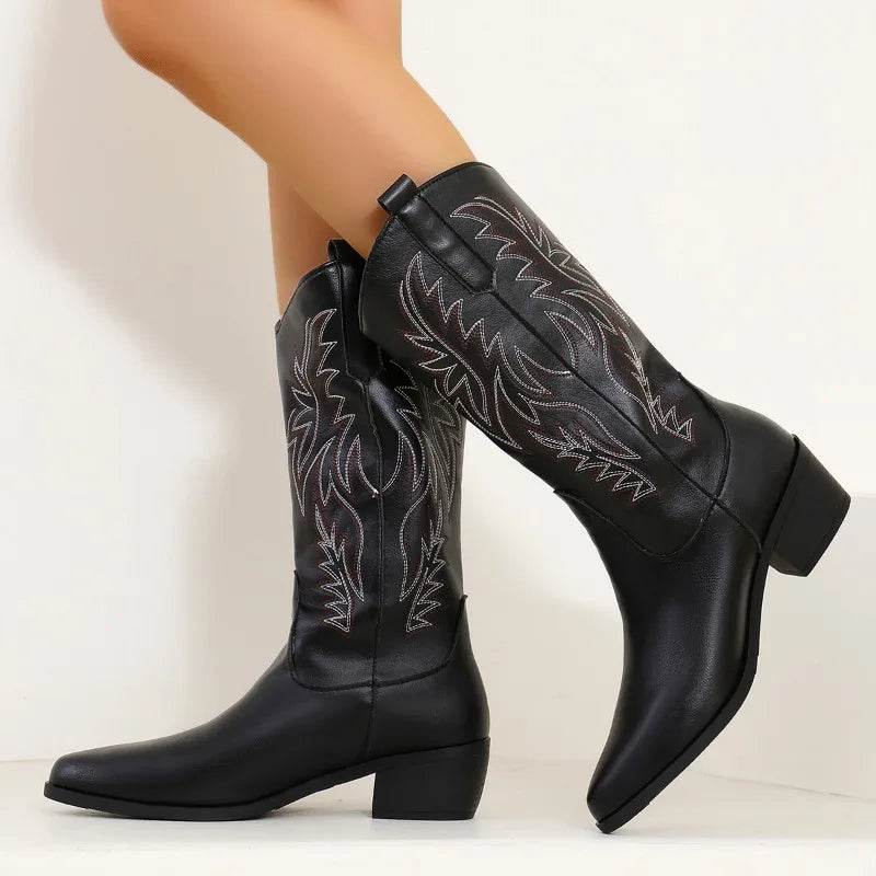 Sierra Western Leather Boots
