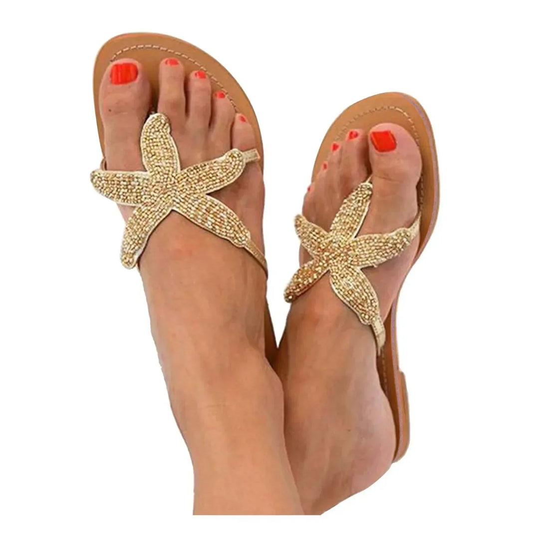Relaiza - Starfish Charm Sandals