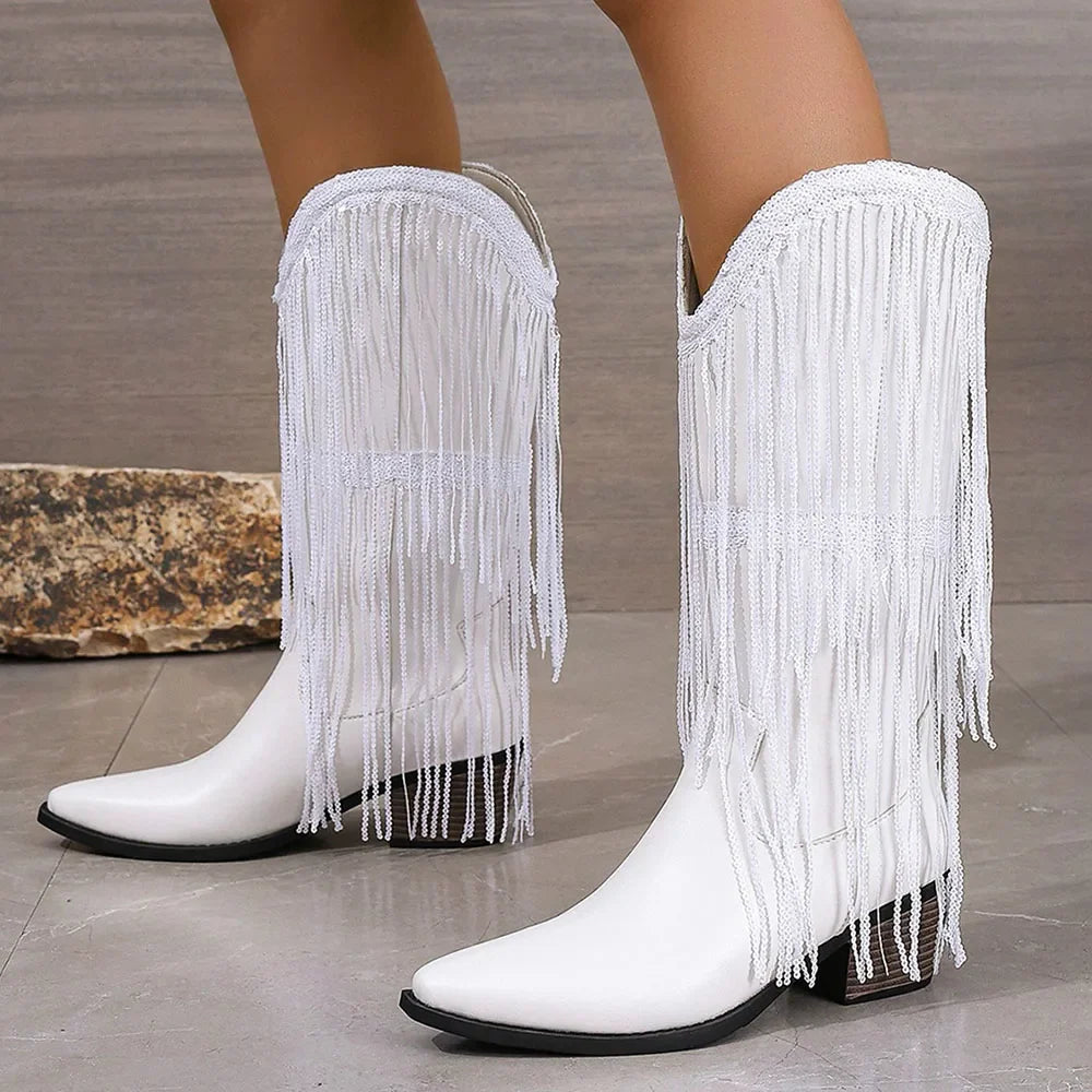 Savanna Fringe Boots