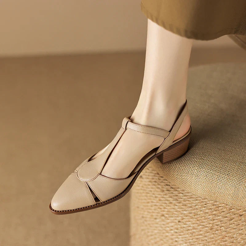 Serana Leather Heels