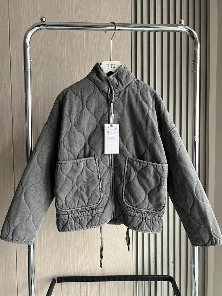 Megan™ - Vintage Quilted Cotton Jacket