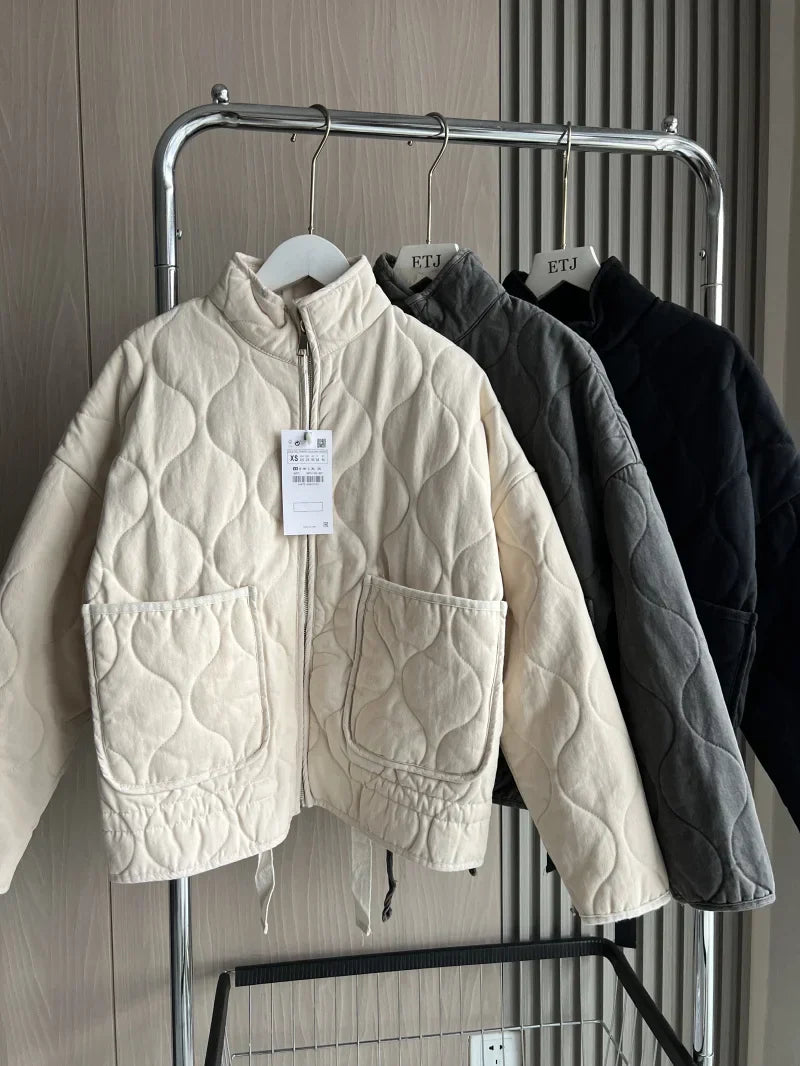 Megan™ - Vintage Quilted Cotton Jacket