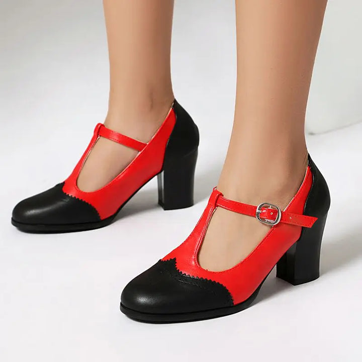Mary Jane Block Heels