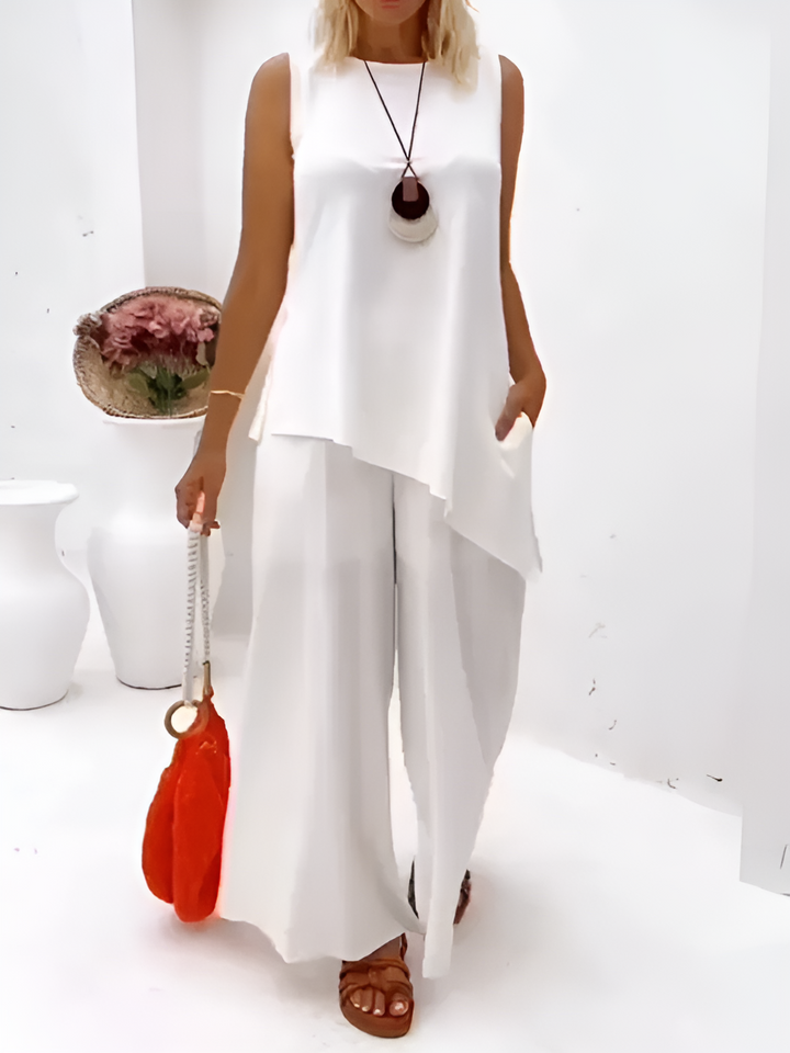 Lorena | Elegant Sleeveless Set