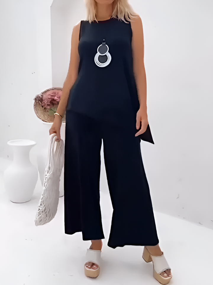 Lorena | Elegant Sleeveless Set