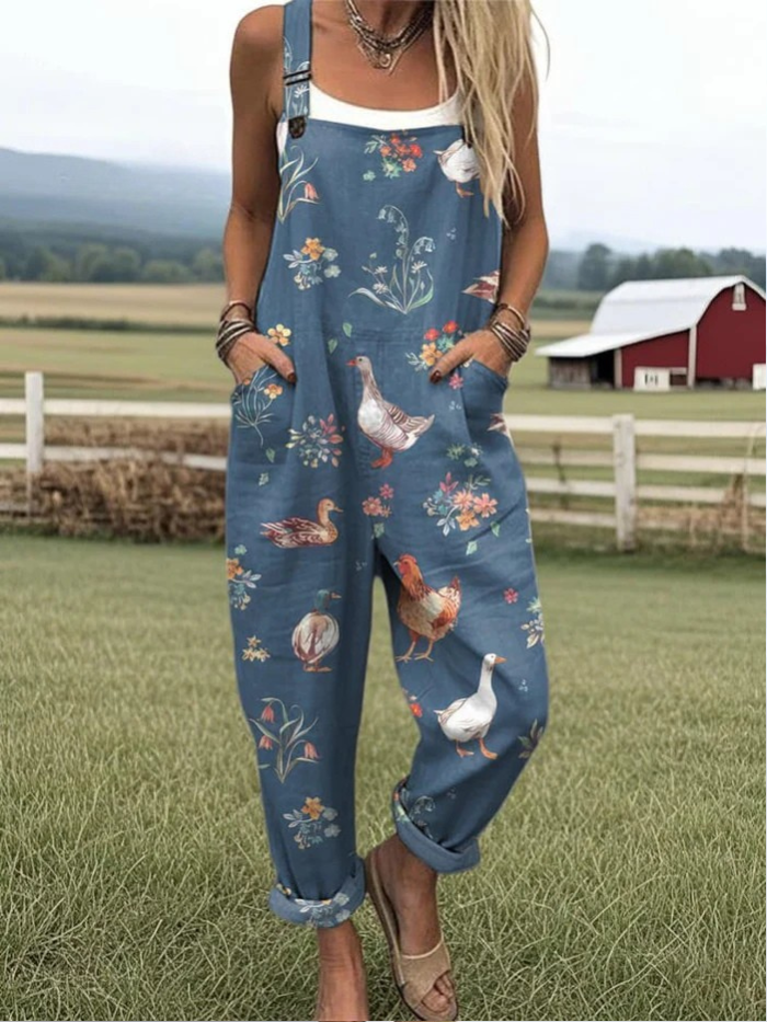 Chelsea – Spring Vintage Jumpsuit