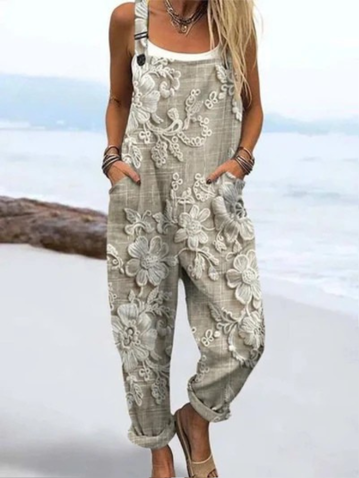 Davi – Vibrant Vintage Jumpsuit