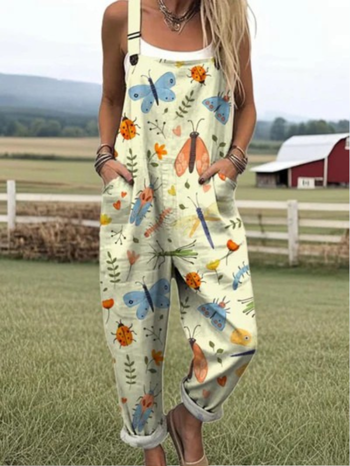 Victoria – Spring Vintage Jumpsuit