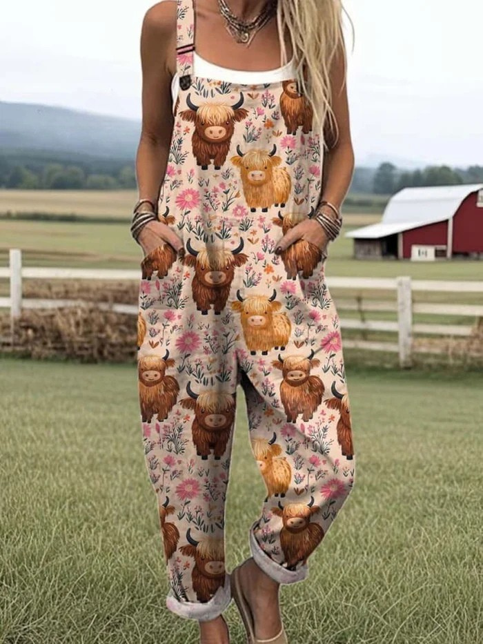 Zerva – Spring Vintage Jumpsuit