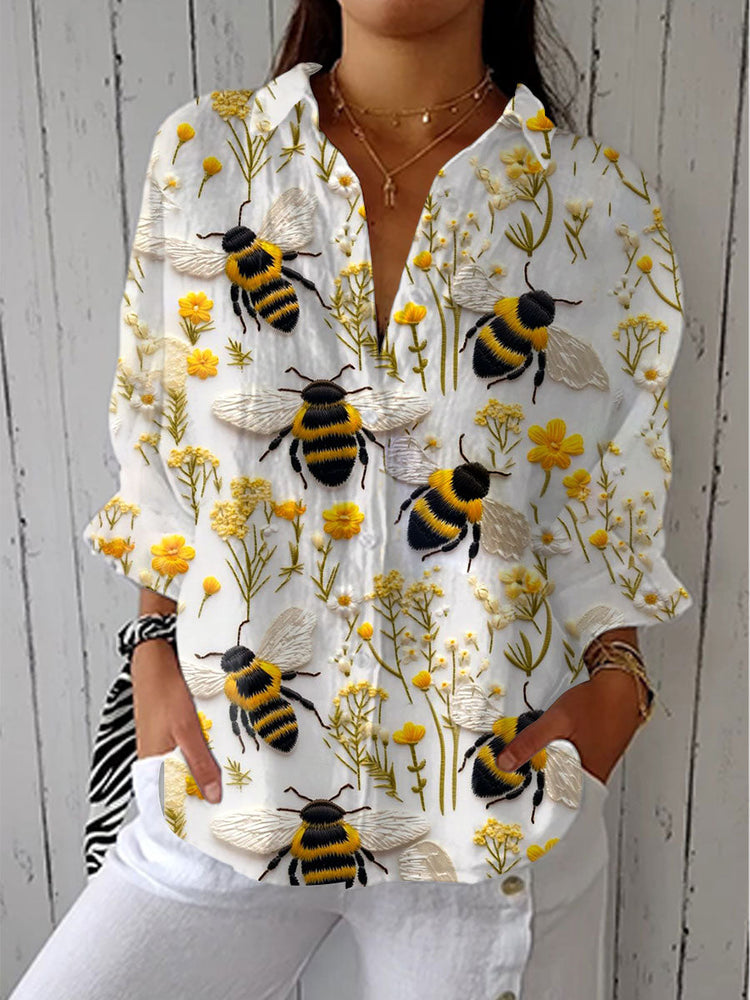 Margaret - Golden Bee Blouse