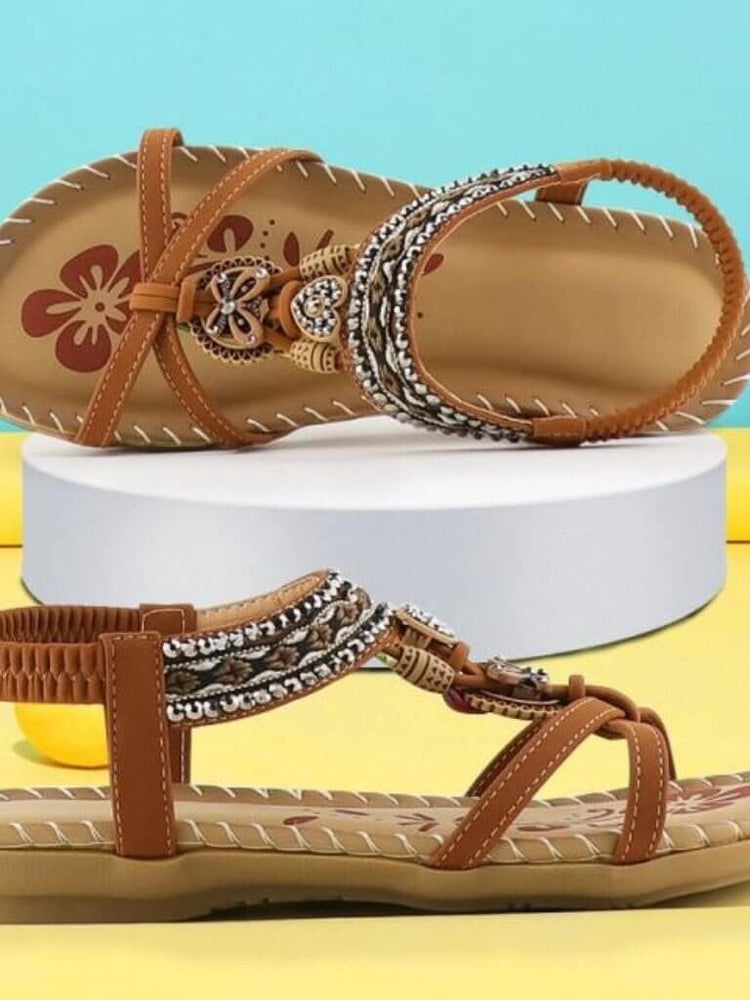 Havana - Sandals with Elastic Band & Soft Platform