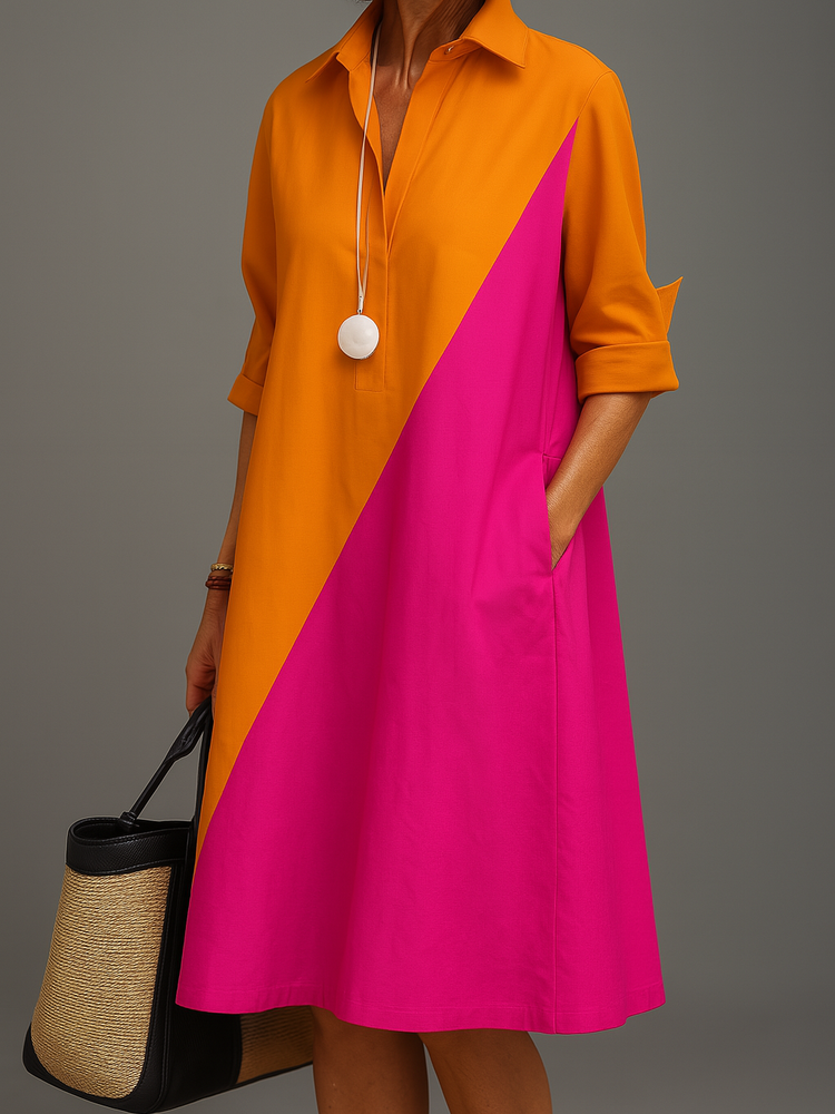 Jelene – Elegant Midi Dress for Effortless Refinement