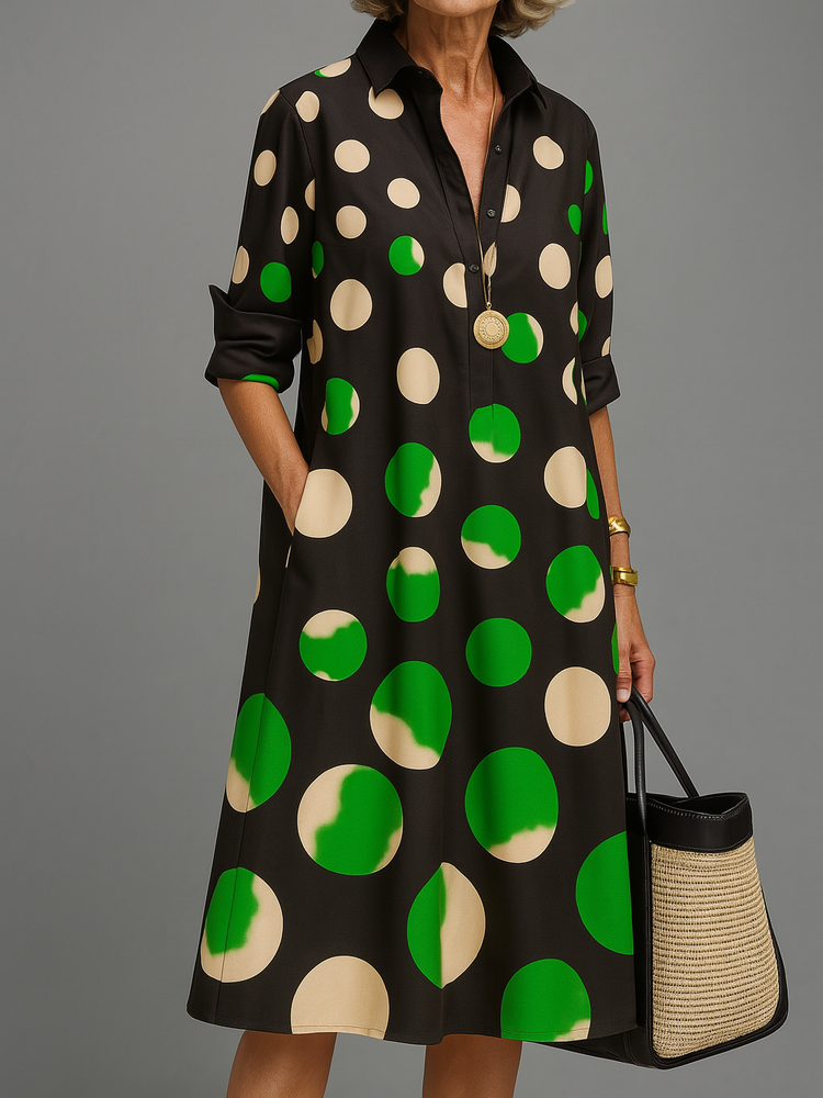 Danielle – Luxe Midi Dress for Effortless Elegance