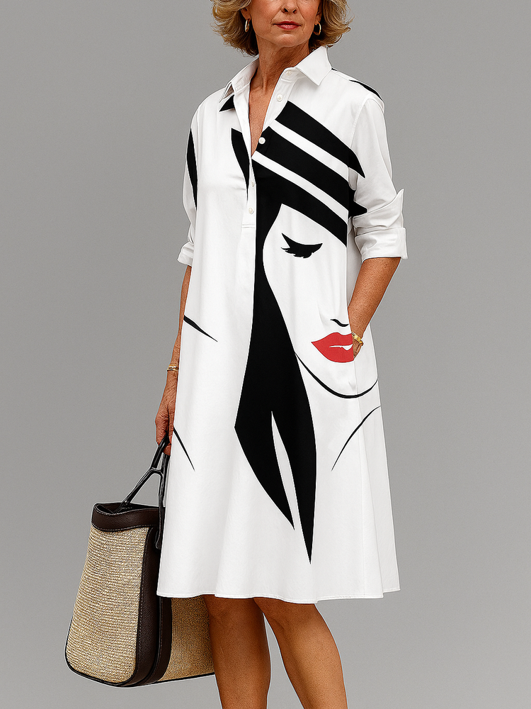 Cara – Sophisticated Midi Dress for Special Events