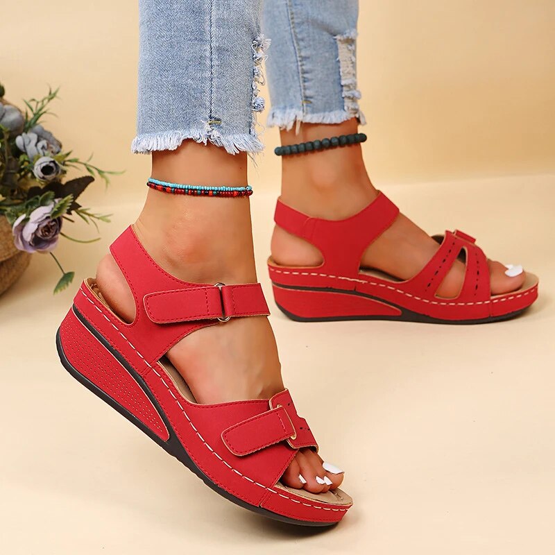 Mara -  Adjustable Strap Sandals