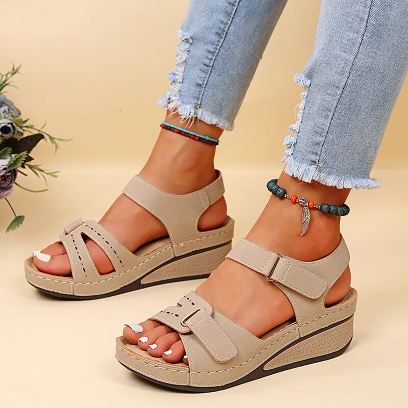 Mara -  Adjustable Strap Sandals