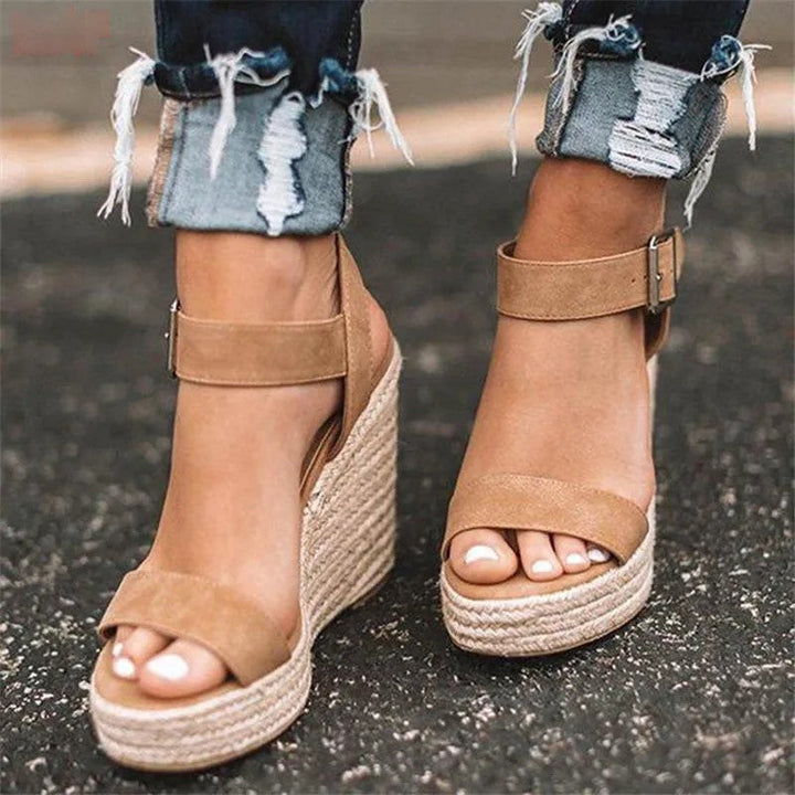 Odelia - Timeless Buckle Wedges