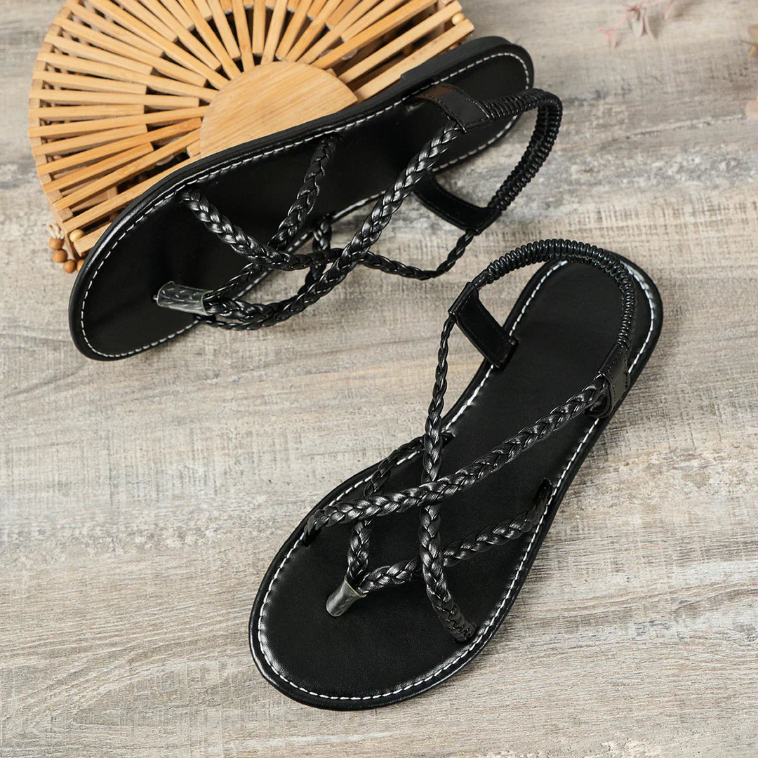 Charlie - Luxe Braided Sandals