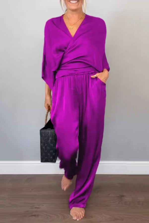 Elena | Chic Satin Set