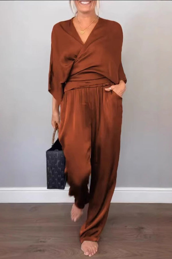 Elena | Chic Satin Set