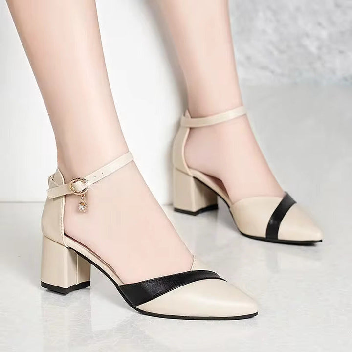 Camille Block Heels