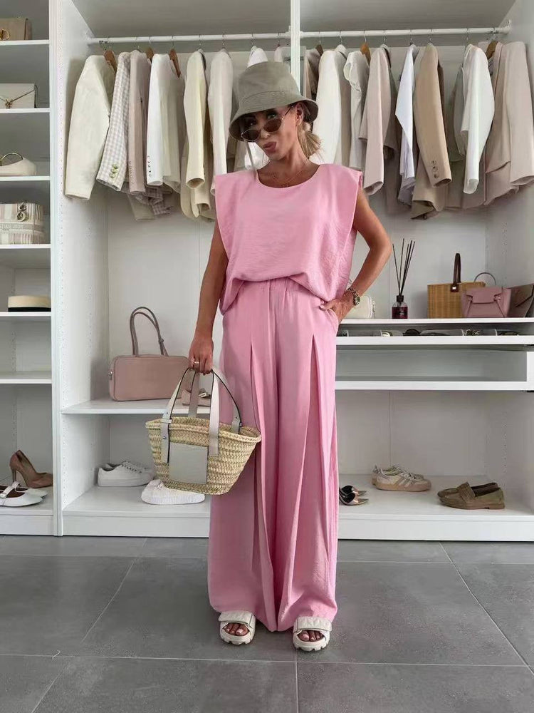 Simone | Elegant sleeveless set