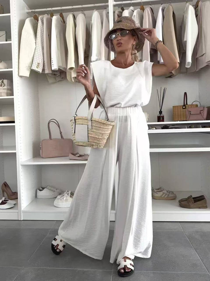 Simone I Elegant Sleeveless Jumpsuit