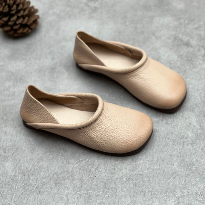 Savanna Leather Flats